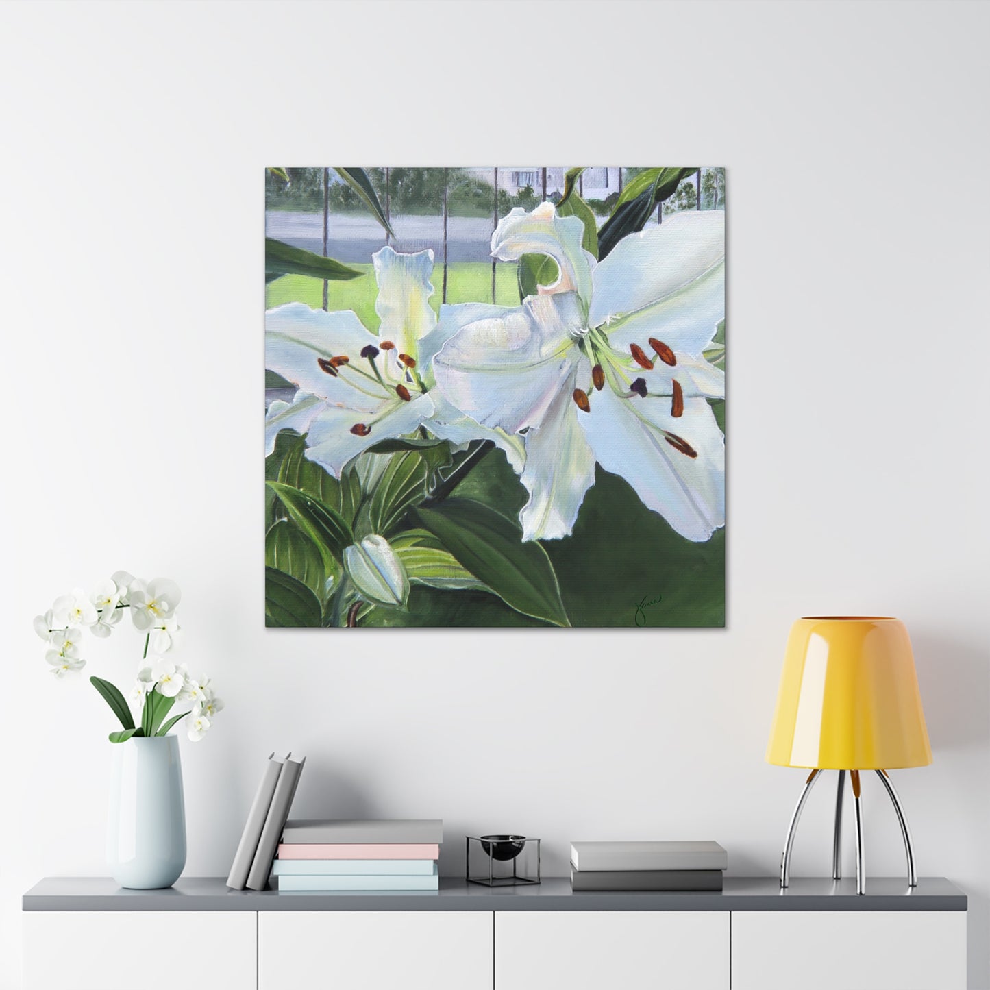 Luscious Lilies, by Jane Autry, Canvas Gallery Wrap