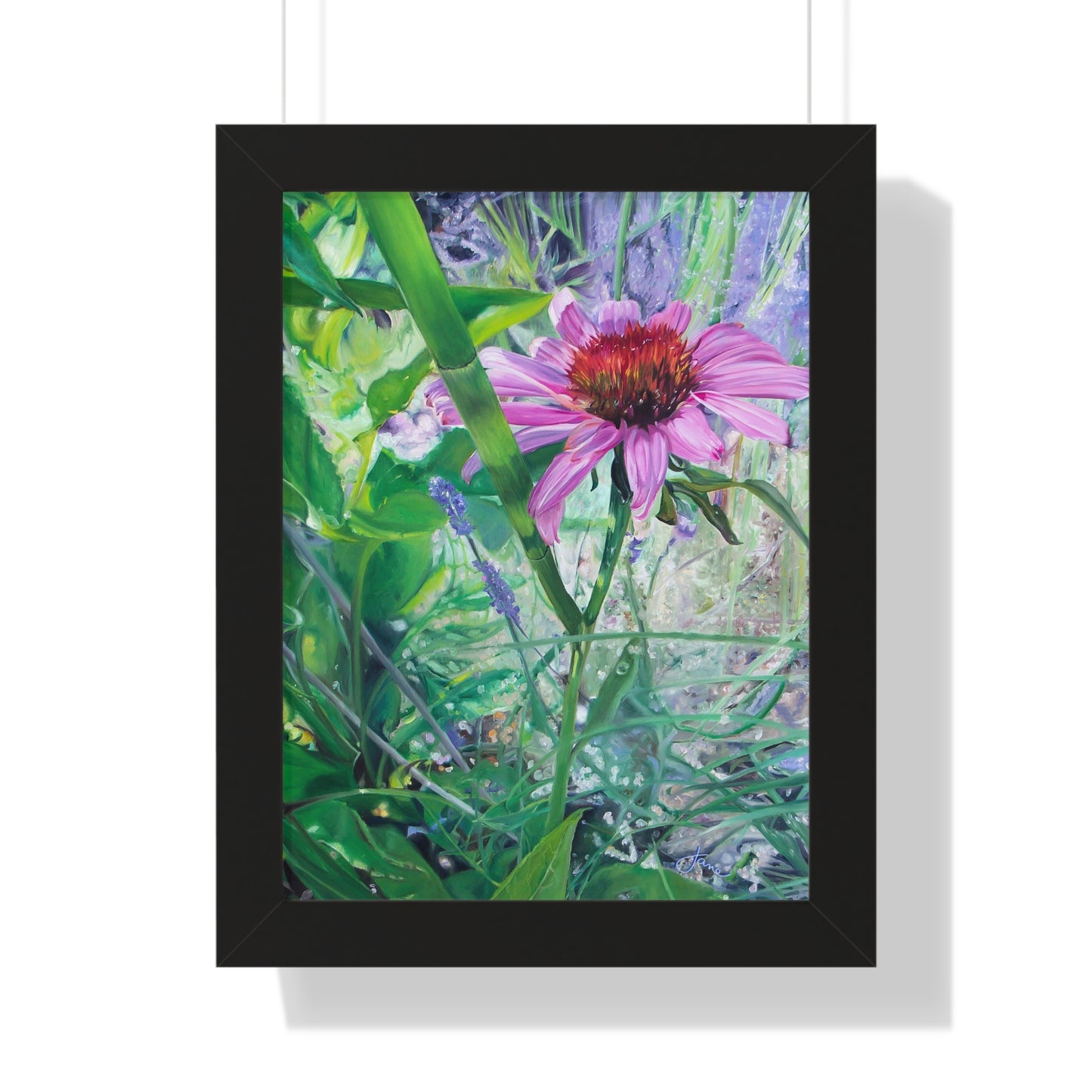 Garden Party by Jane Autry, Framed Matte Paper Print