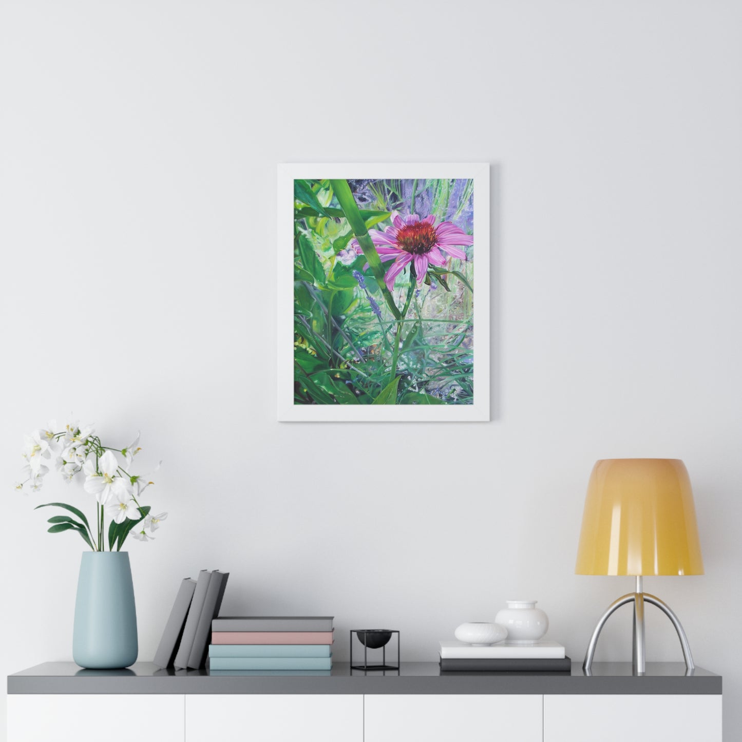 Garden Party by Jane Autry, Framed Matte Paper Print