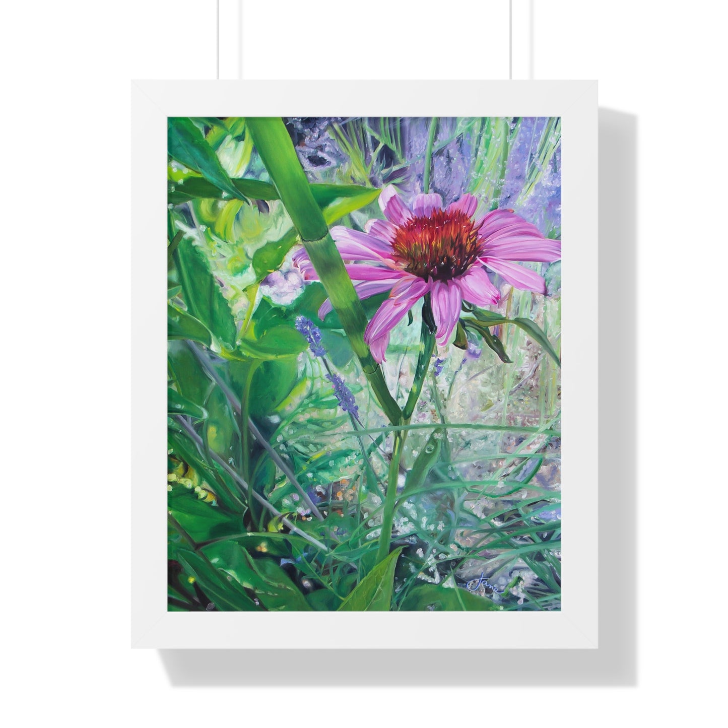 Garden Party by Jane Autry, Framed Matte Paper Print
