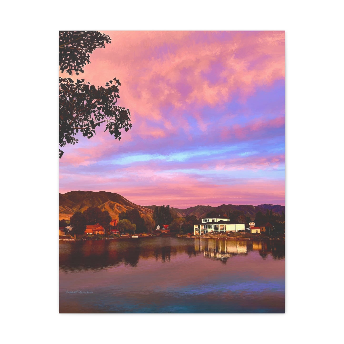 Melissa's Sunset, by Rod Walgamott, Canvas Gallery Wrap