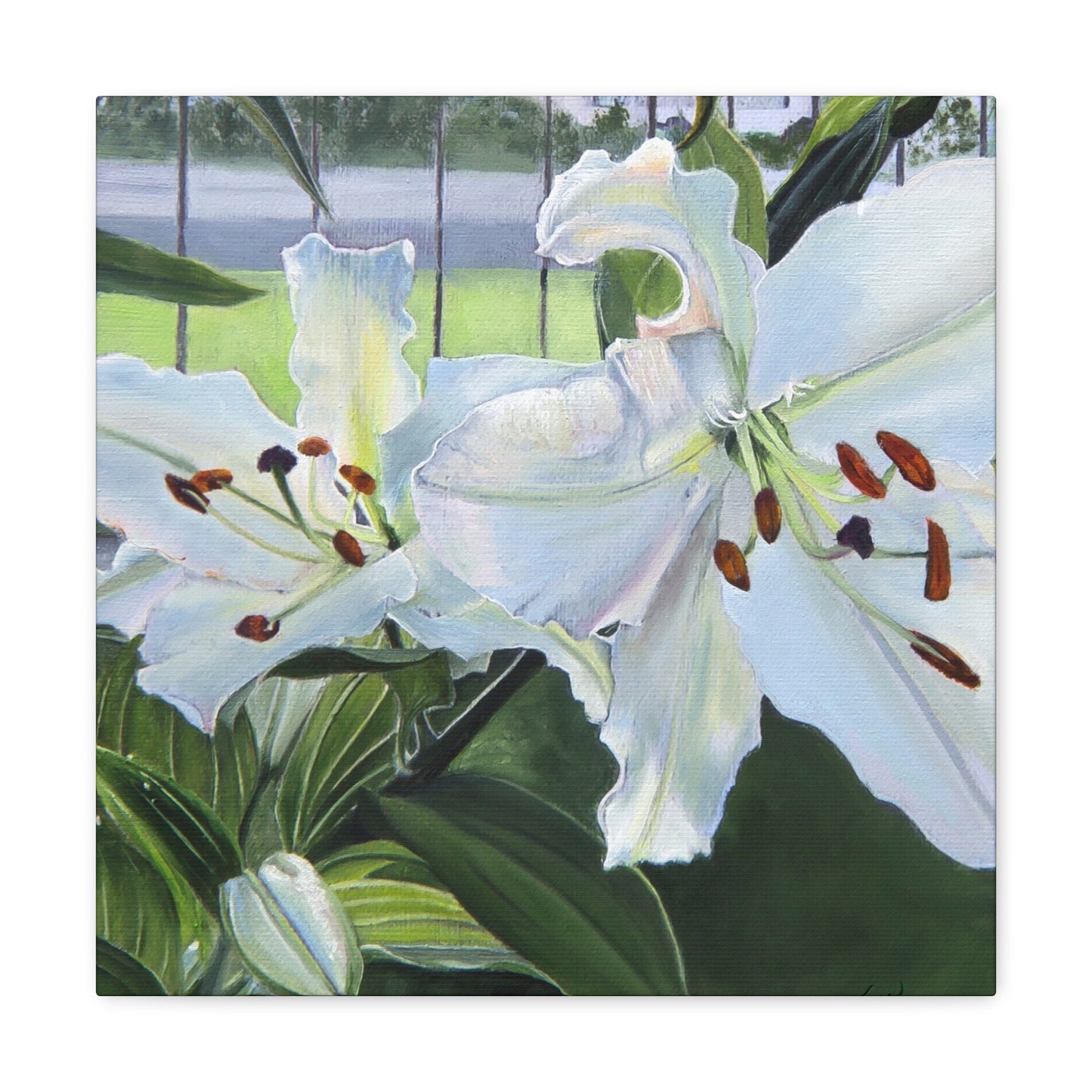 Luscious Lilies, by Jane Autry, Canvas Gallery Wrap