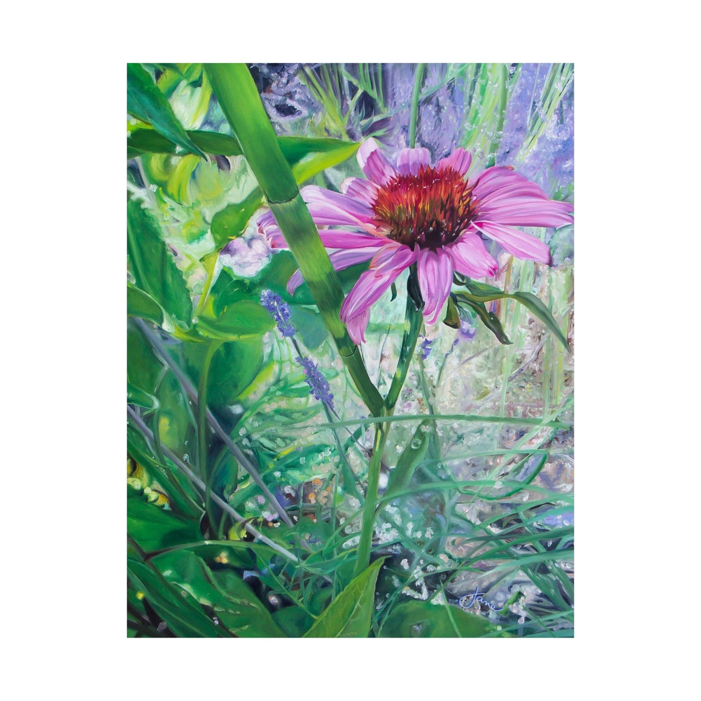 Garden Party by Jane Autry, Premium Matte Paper Print