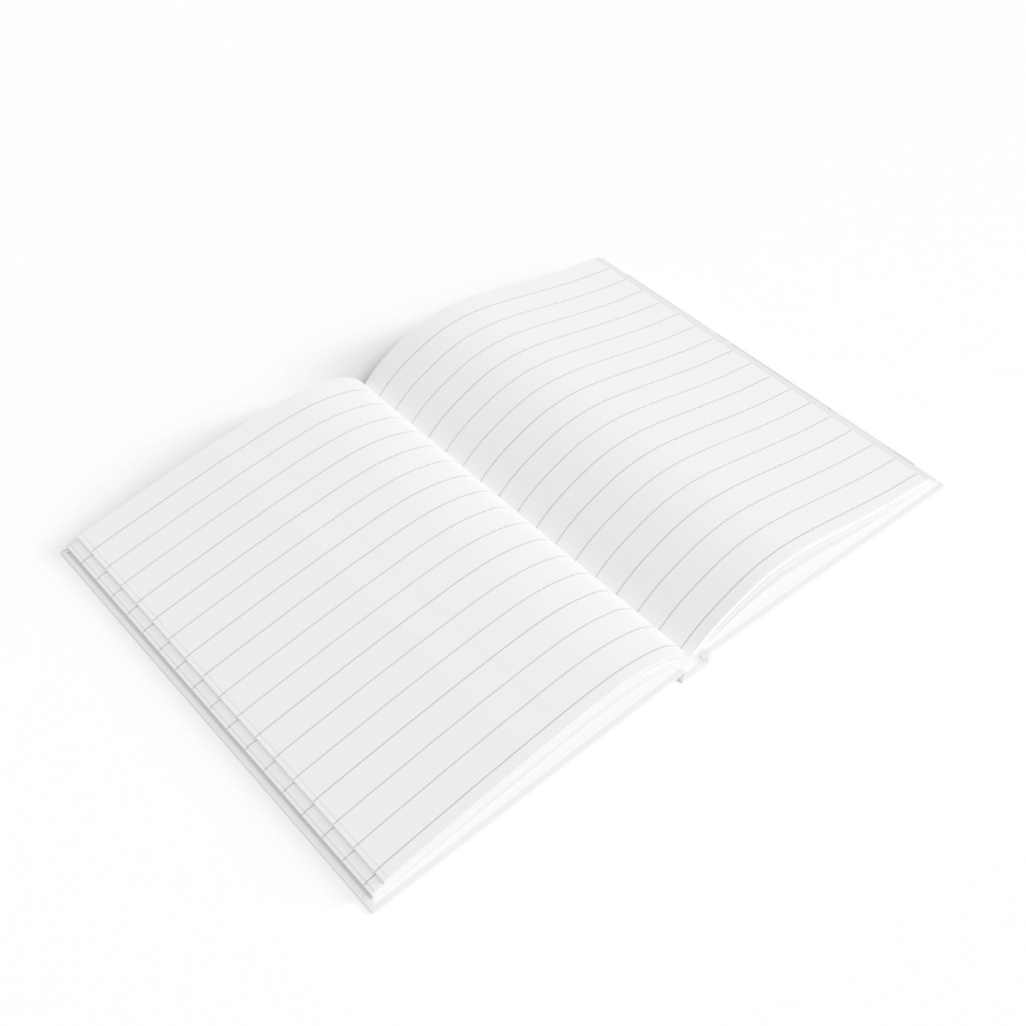 Journal with Ruled Lines, Cover Picture Deseret Peak Temple by Rod Walgamott