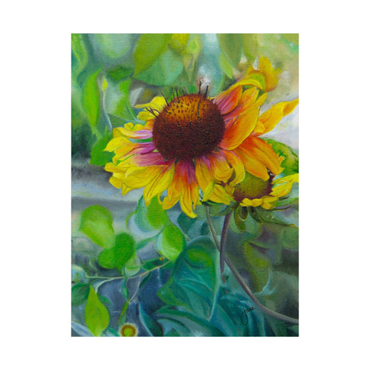 Indian Blanket Flower by Jane Autry, Premium Matte Paper Print