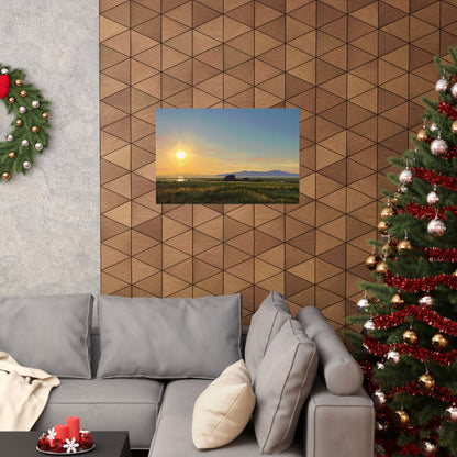 Premium Matte Print, Sunset at Adobe Rock, by Rod Walgamott