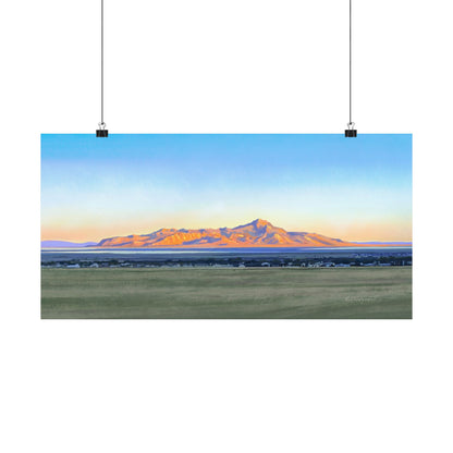 Premium Matte Print, Stansbury Island Sunrise , by Rod Walgamott