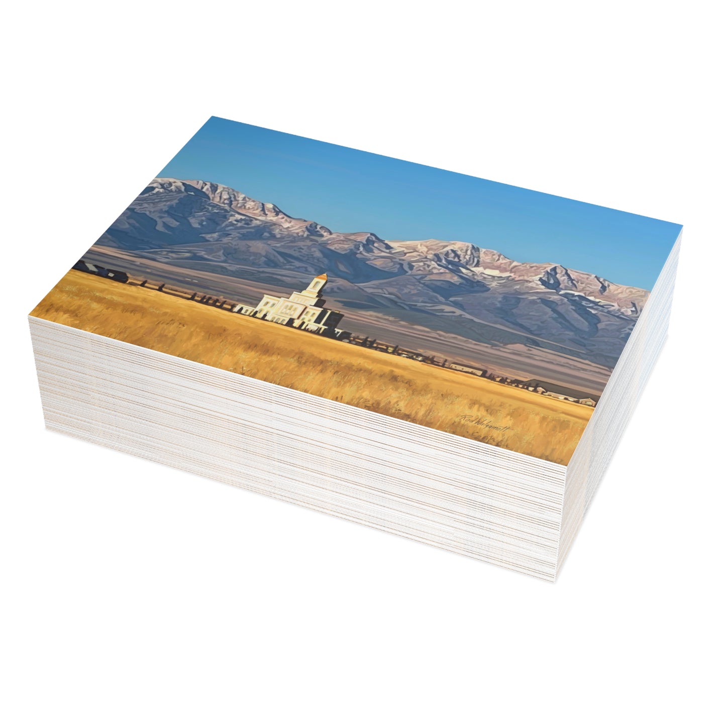 Temple Card Bundle (envelopes not included) Deseret Peak Temple and Deseret Peak