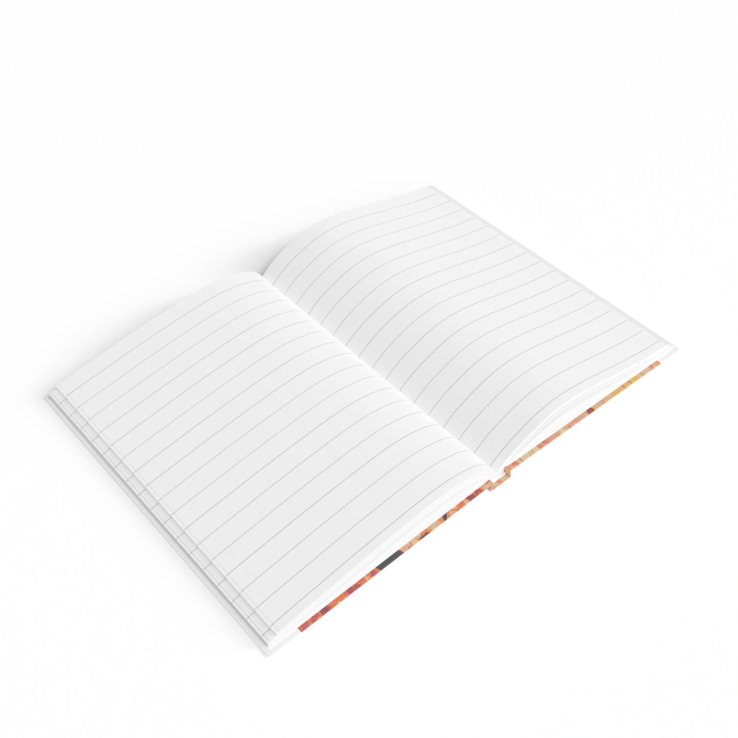 Journal with Ruled Lines featuring the Deseret Peak  Temple, by Shellece Durfee