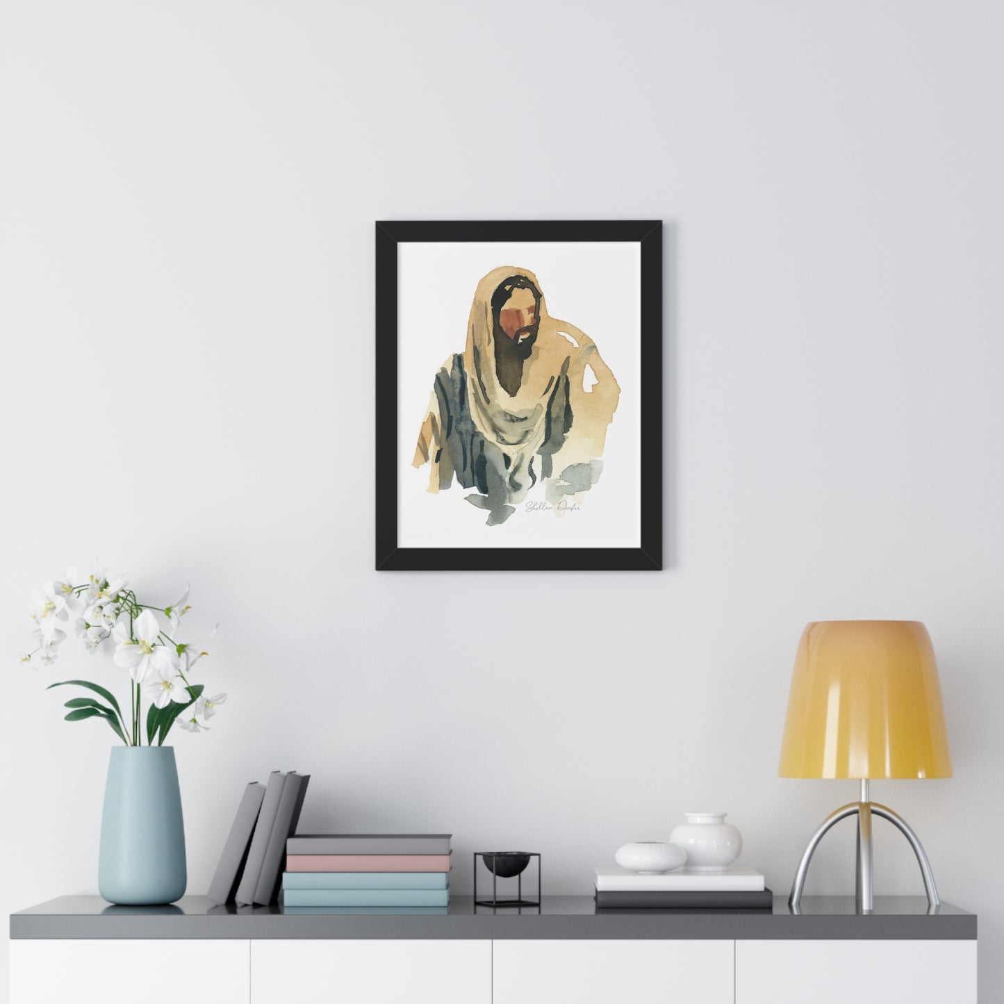 Framed Matte Print, Come Follow Me, by Shellece Durfee