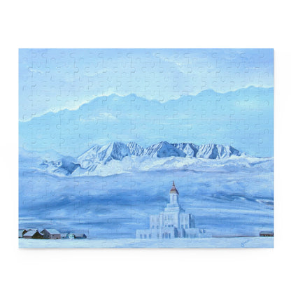 Puzzle--Deseret Peak Temple by Jane Autry (120, 252, 500-Piece)