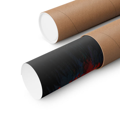 Premium Matte Print, "Though as Scarlet" by Chaz Walgamott