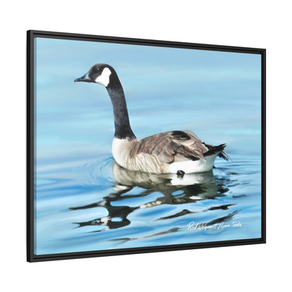 Canada Goose- Framed Matte Canvas Print