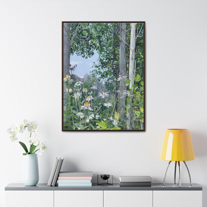 Quakies and Daisies by Jane Autry, Canvas Gallery Wrap