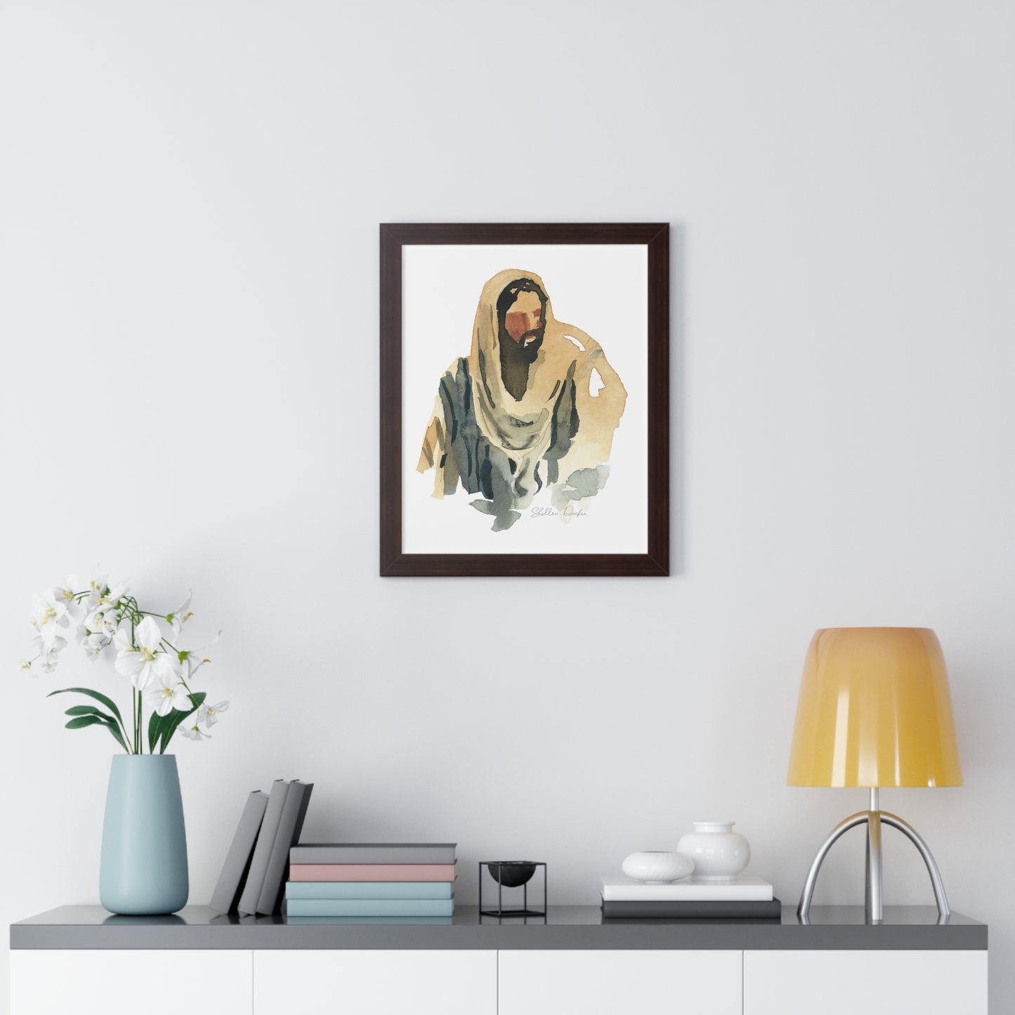 Framed Matte Print, Come Follow Me, by Shellece Durfee