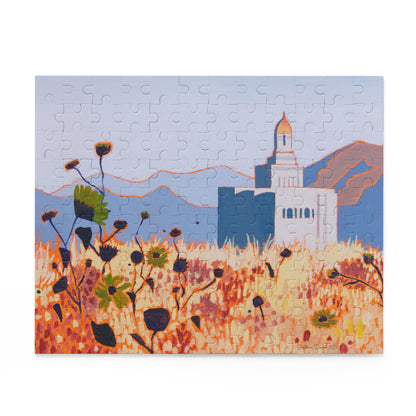 Puzzle, Deseret Peak Temple by Shellece Durfee (120, 252, 500-Piece)