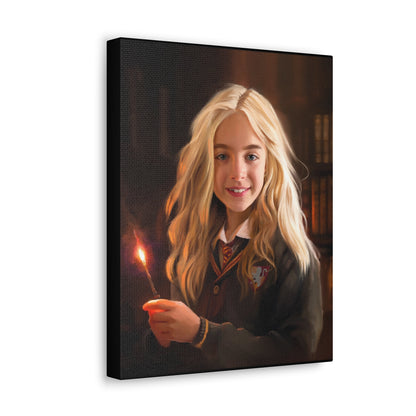 Gallery Wrap Canvas, Willa Mae Walgamott at Hogwarts by Chaz Walgamott