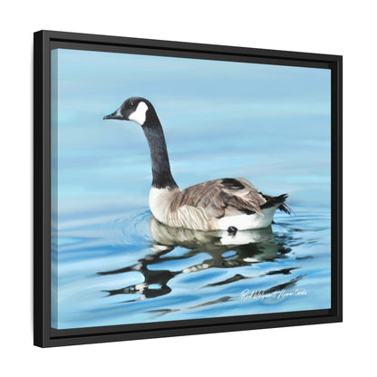 Canada Goose- Framed Matte Canvas Print