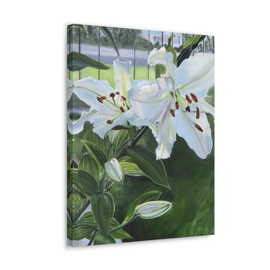 Luscious Lilies, by Jane Autry, Canvas Gallery Wrap
