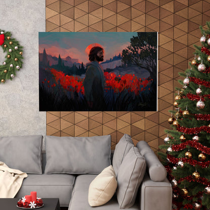 Premium Matte Print, "Though as Scarlet" by Chaz Walgamott