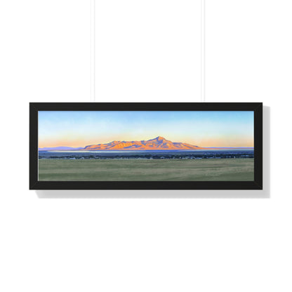 Framed Matte Print, Stansbury Island Sunrise, by Rod Walgamott