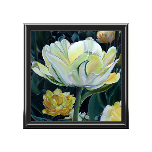 Elegant Floral Jewelry Box, featuring "All the Pretty Girls"  , by Jane Autry