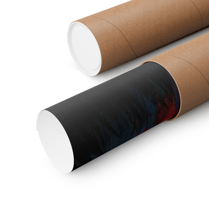 Premium Matte Print, "Though as Scarlet" by Chaz Walgamott