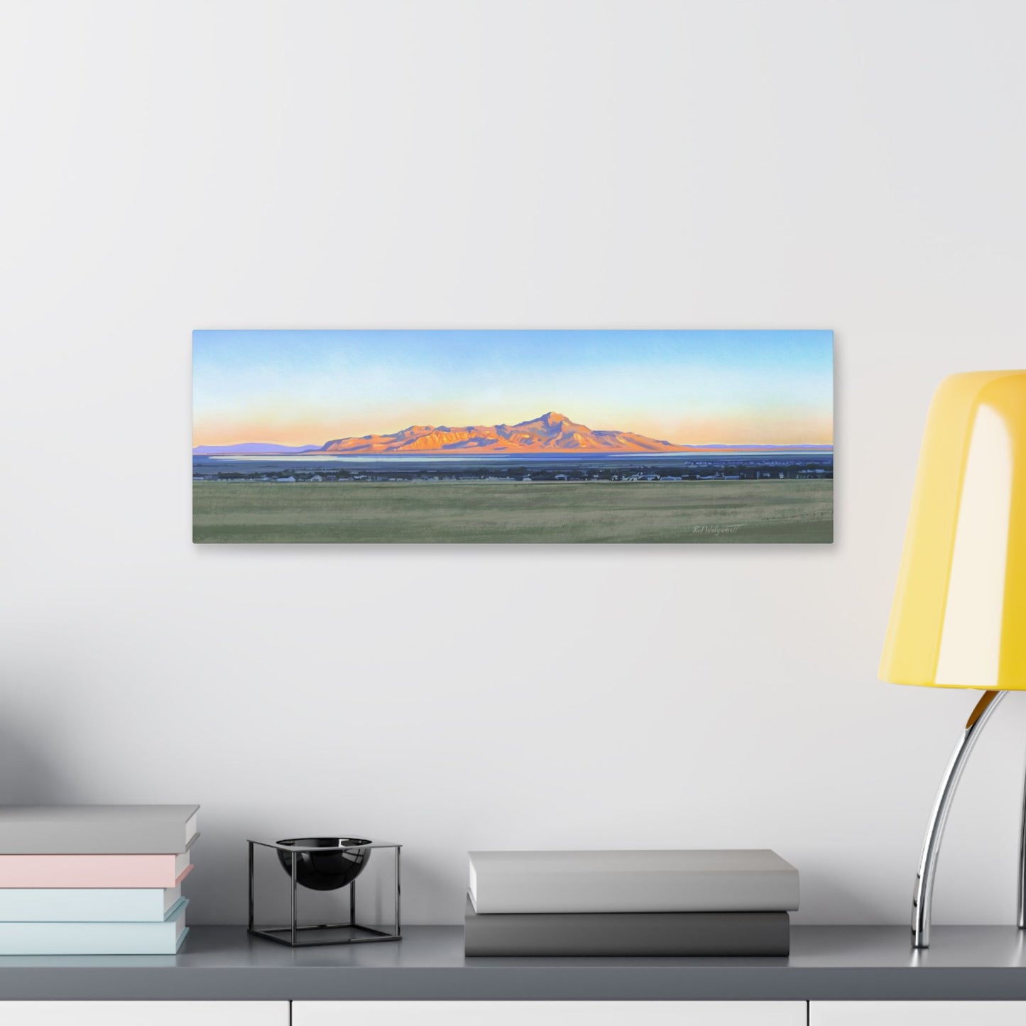 Classic Stretched Canvas, Stansbury Island Sunrise, by Rod Walgamott