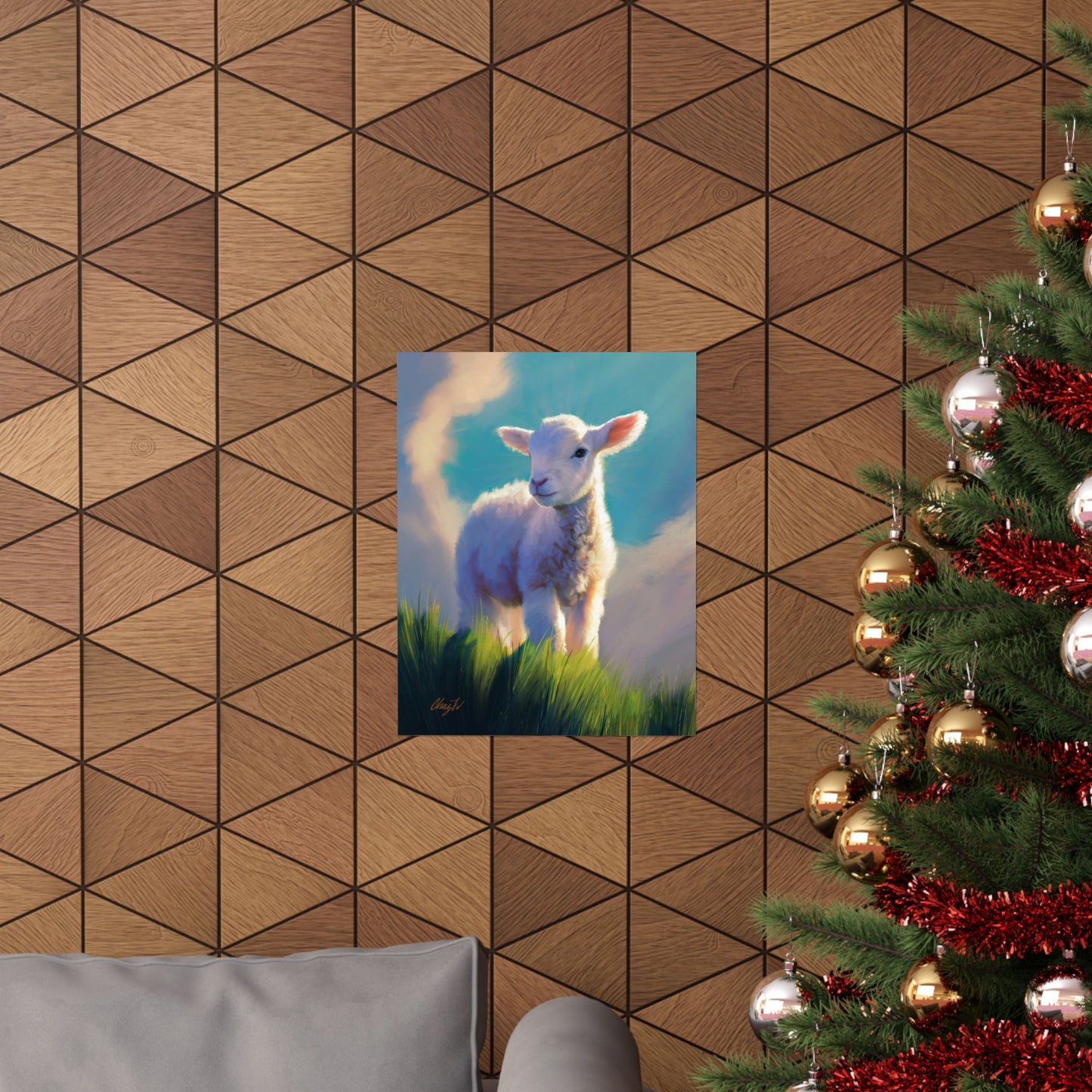 Premium Matte Print, "Without Blemish", by Chaz Walgamott