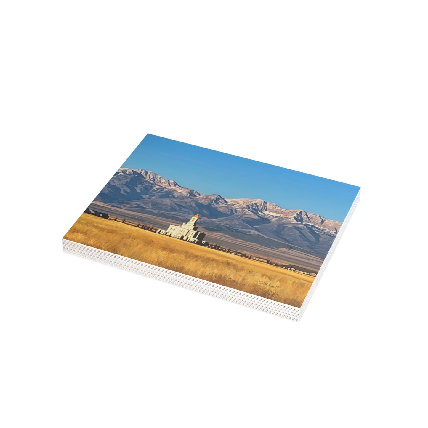 Temple Card Bundle (envelopes not included) Deseret Peak Temple and Deseret Peak