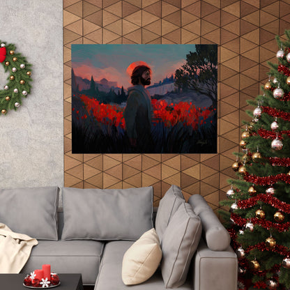 Premium Matte Print, "Though as Scarlet" by Chaz Walgamott