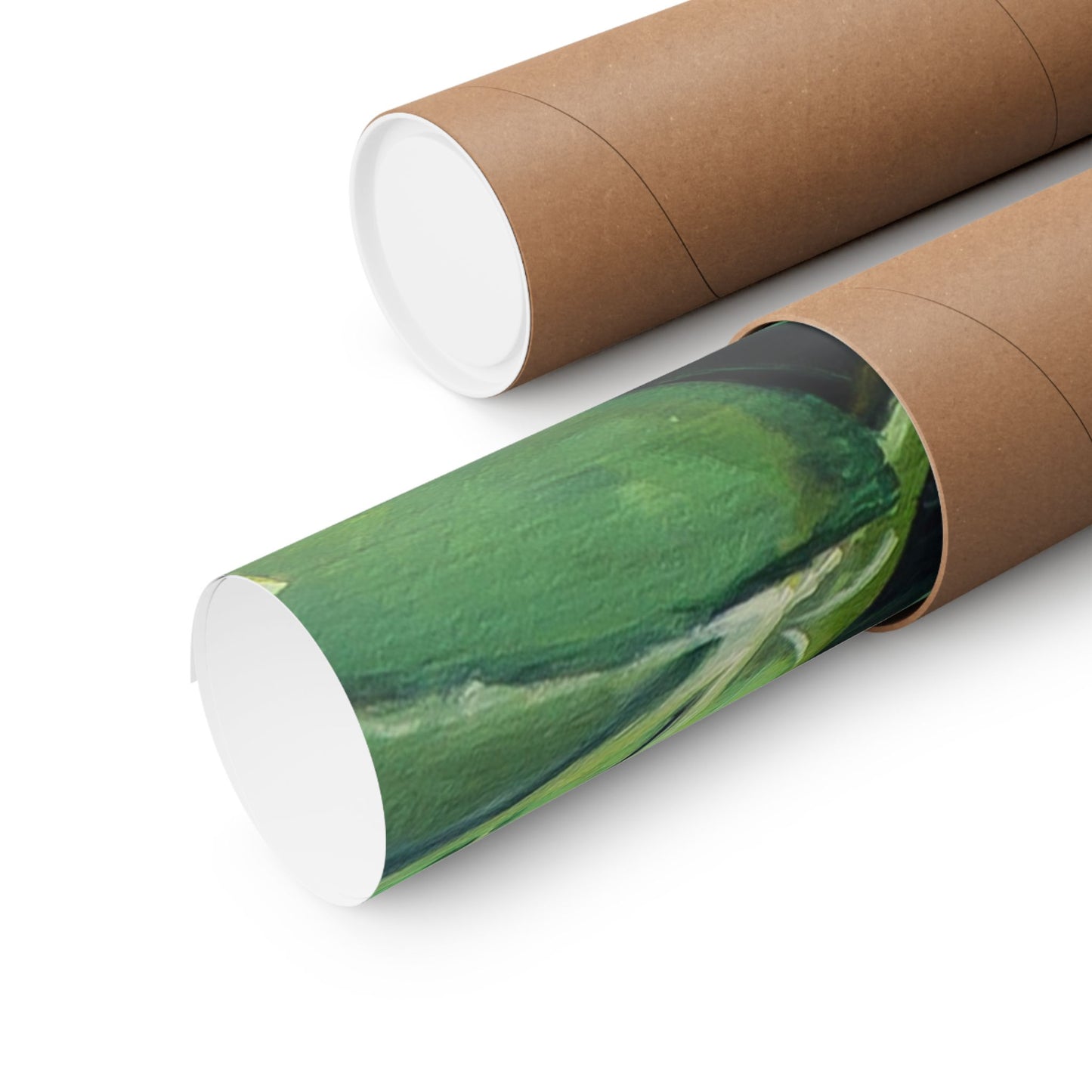 Shy Peone, by Jane Autry--Premium Matte Print