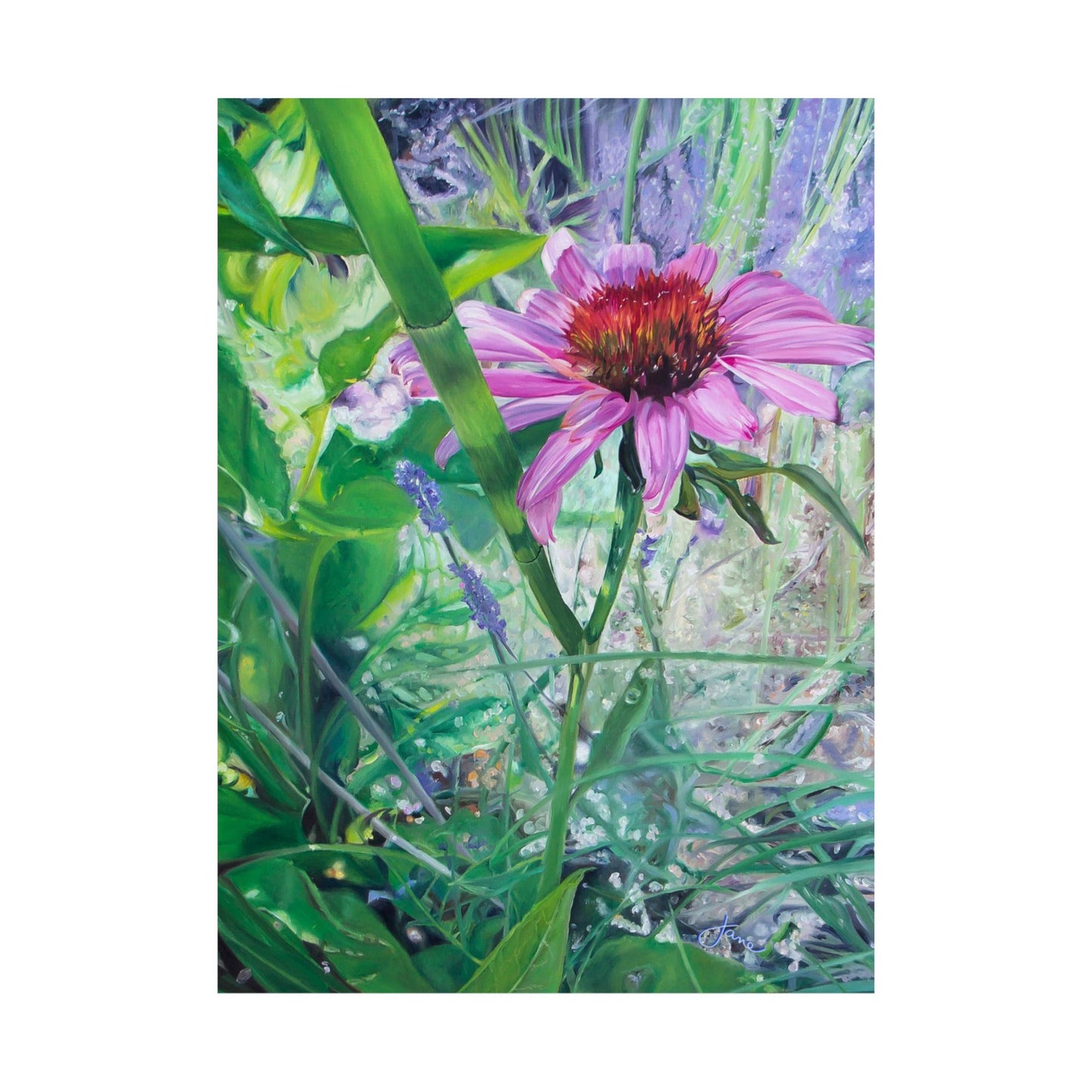 Garden Party by Jane Autry, Premium Matte Paper Print
