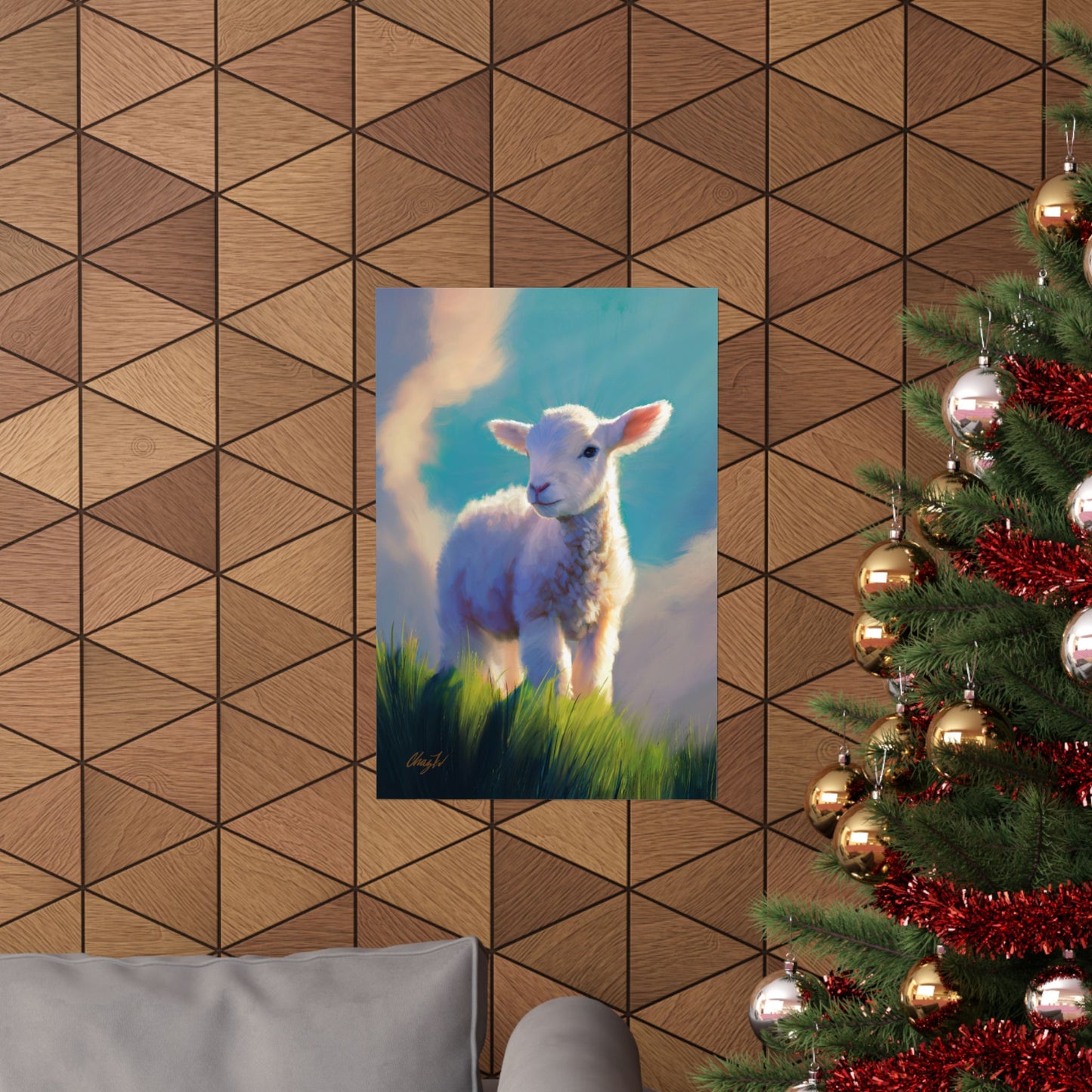Premium Matte Print, "Without Blemish", by Chaz Walgamott