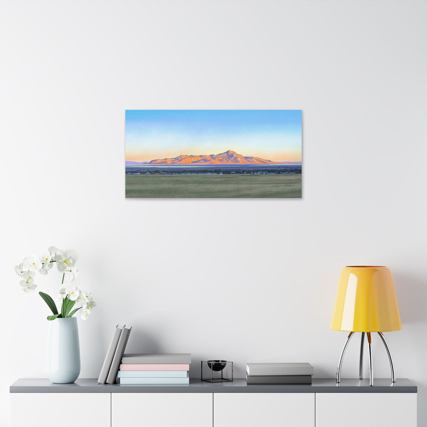 Classic Stretched Canvas, Stansbury Island Sunrise, by Rod Walgamott