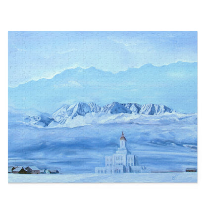 Puzzle--Deseret Peak Temple by Jane Autry (120, 252, 500-Piece)