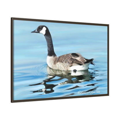 Canada Goose- Framed Matte Canvas Print