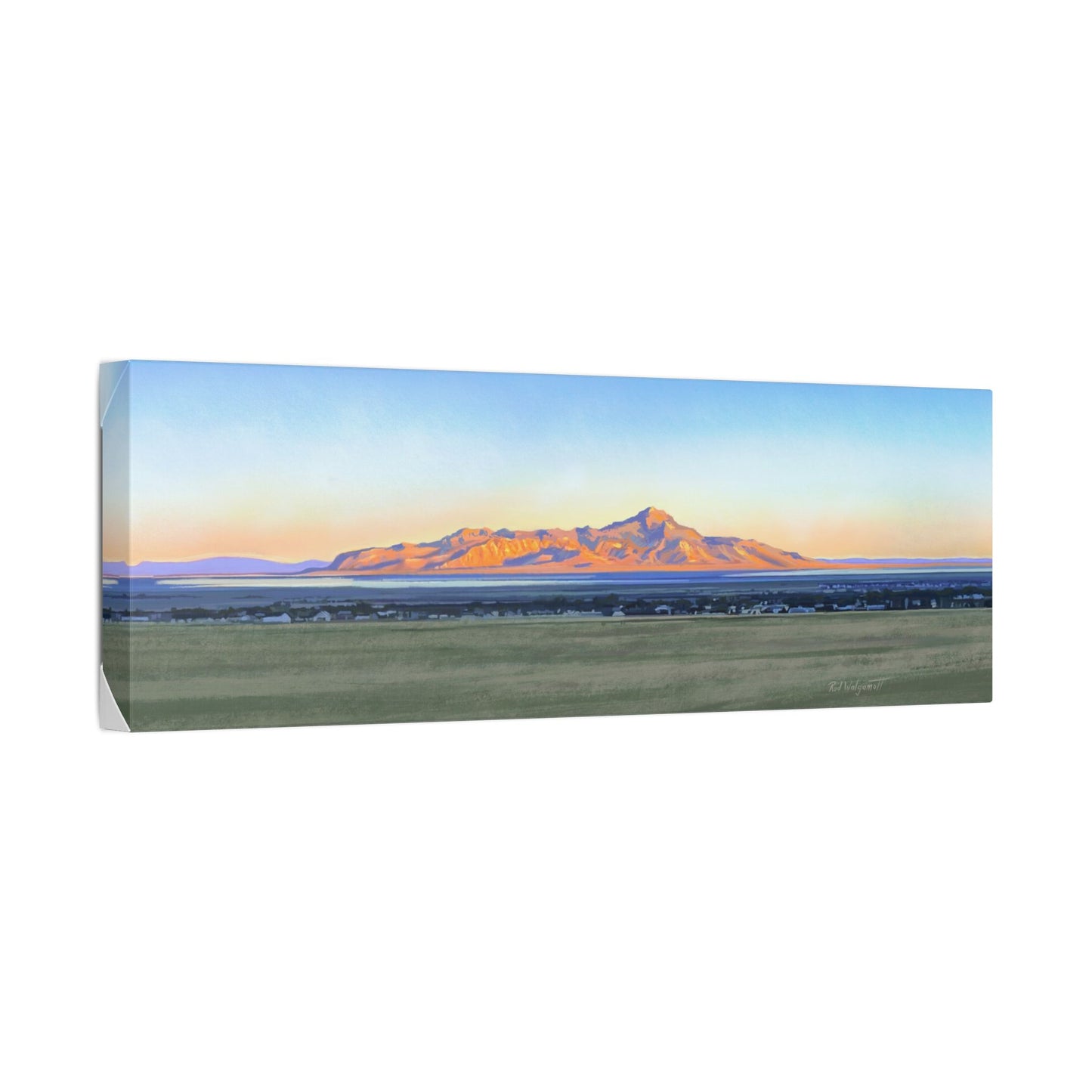 Classic Stretched Canvas, Stansbury Island Sunrise, by Rod Walgamott