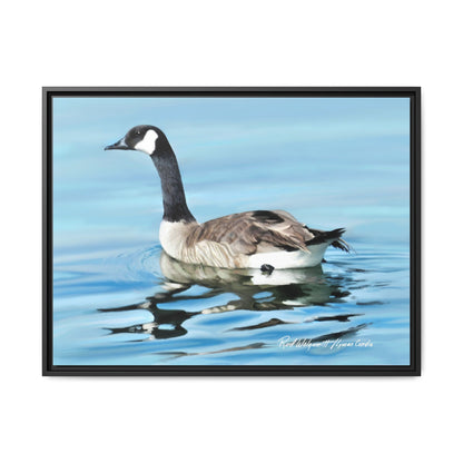 Canada Goose- Framed Matte Canvas Print