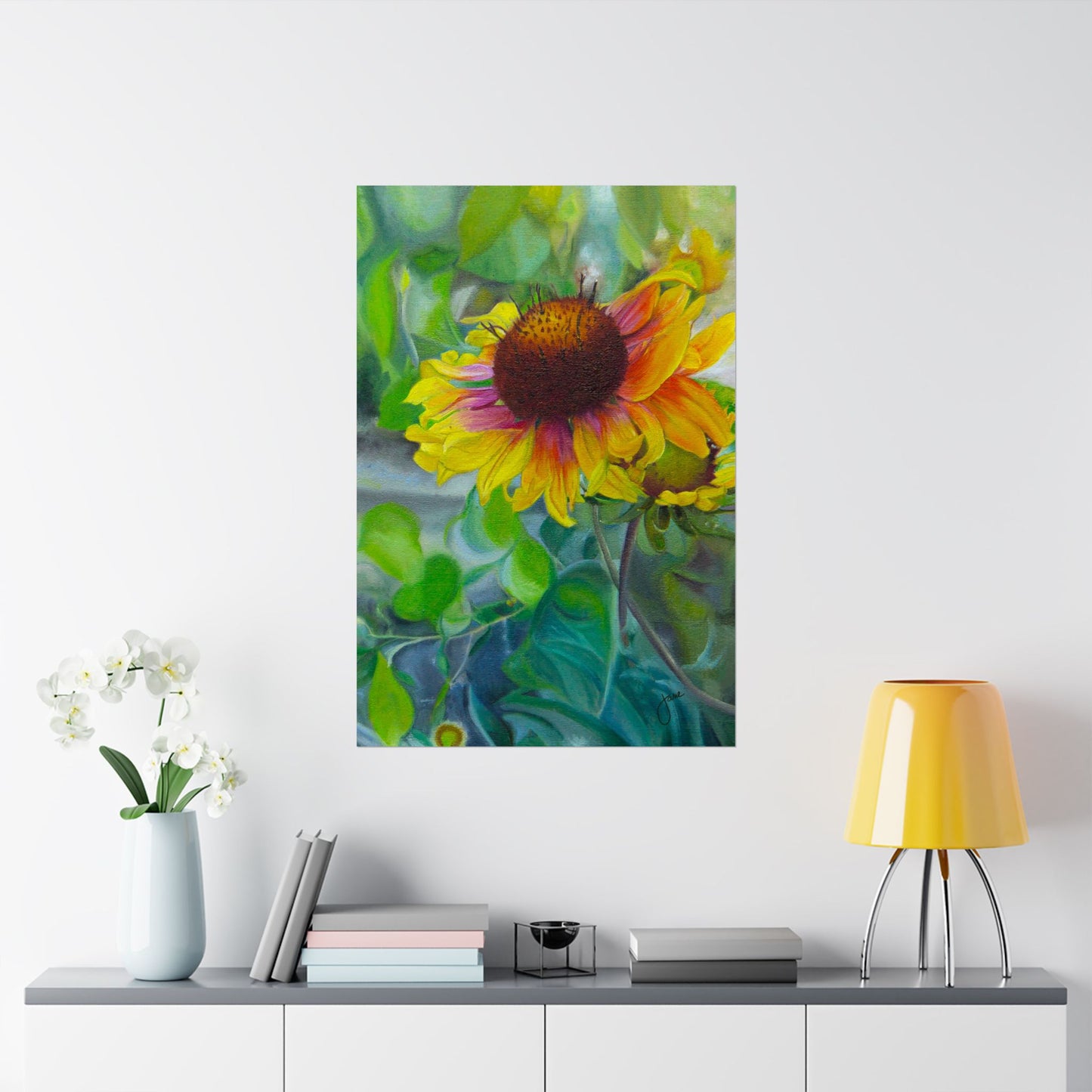 Indian Blanket Flower by Jane Autry, Premium Matte Paper Print