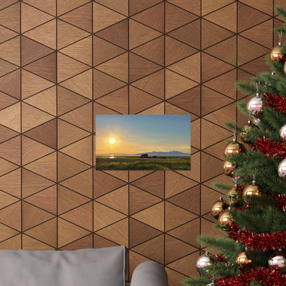 Premium Matte Print, Sunset at Adobe Rock, by Rod Walgamott