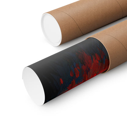 Premium Matte Print, "Though as Scarlet" by Chaz Walgamott