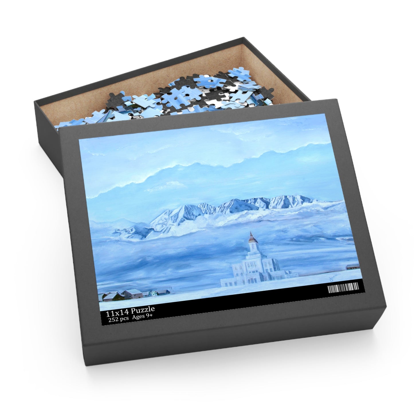 Puzzle--Deseret Peak Temple by Jane Autry (120, 252, 500-Piece)