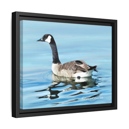 Canada Goose- Framed Matte Canvas Print