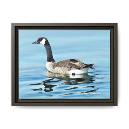 Canada Goose- Framed Matte Canvas Print