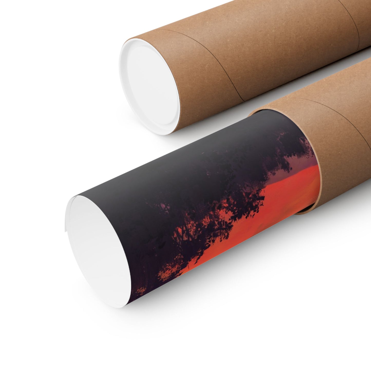 Premium Matte Print--Deseret Peak Temple--Sunset, by Chaz Walgamott