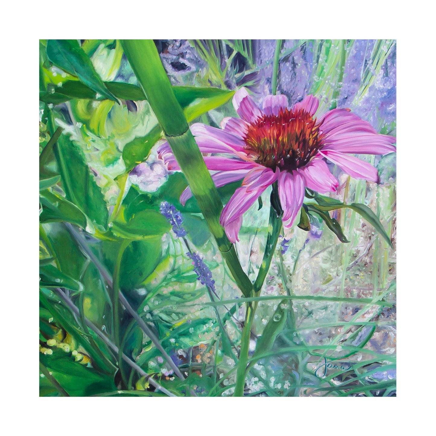 Garden Party by Jane Autry, Premium Matte Paper Print