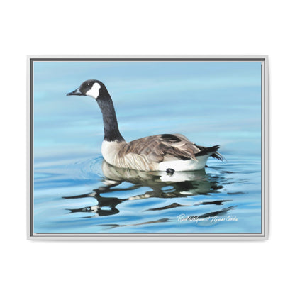 Canada Goose- Framed Matte Canvas Print