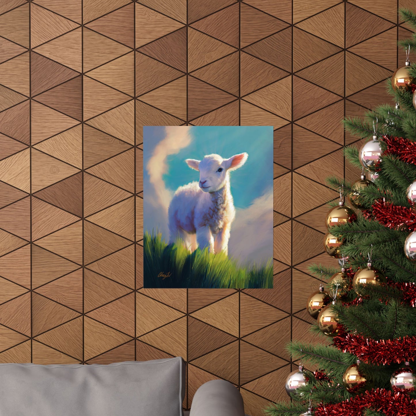 Premium Matte Print, "Without Blemish", by Chaz Walgamott