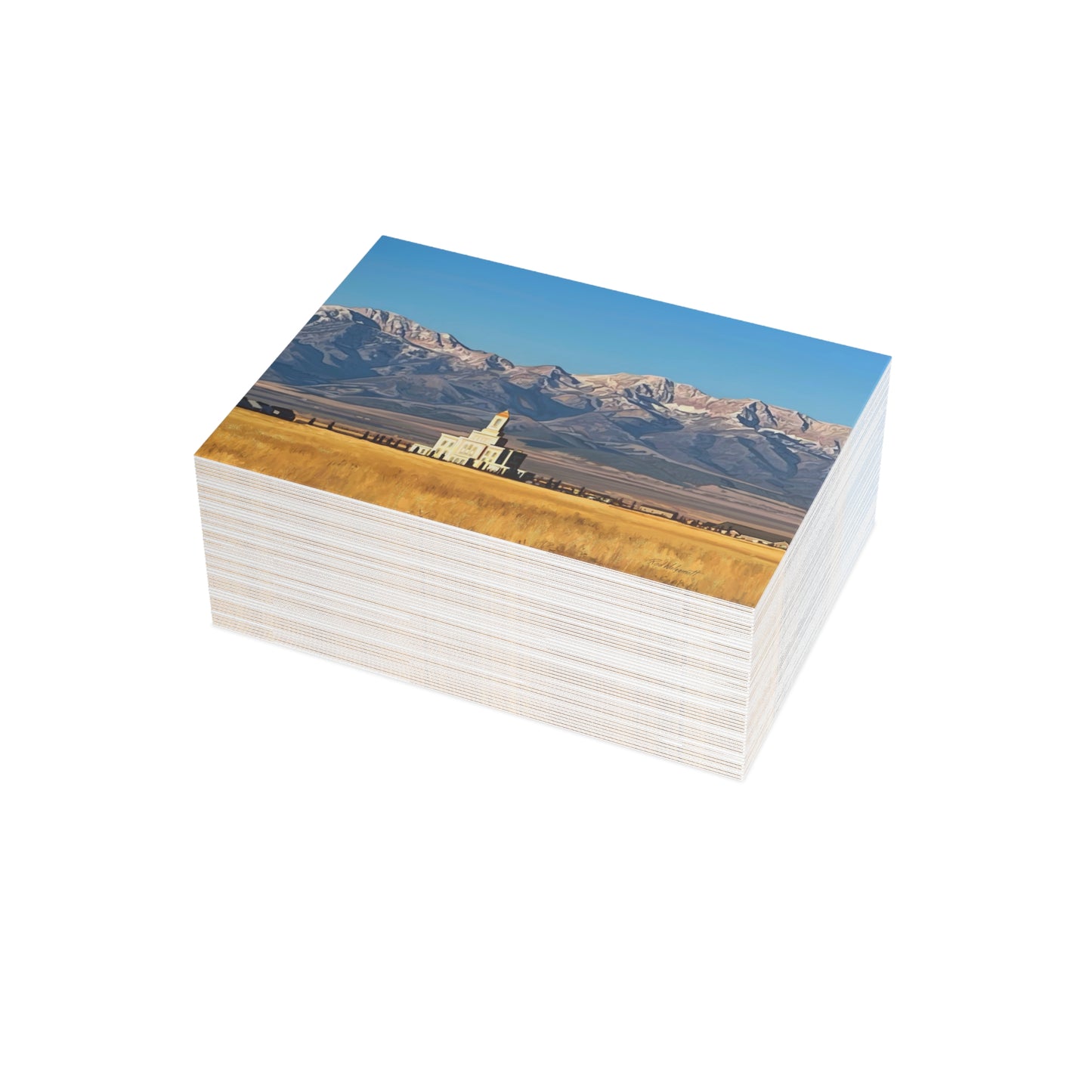 Temple Card Bundle (envelopes not included) Deseret Peak Temple and Deseret Peak